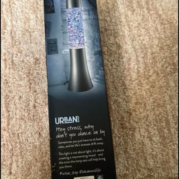 Glitter Lava Lamp Accent Decor - Picture 3 of 3